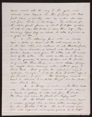 1843-09-17 Founding Document: Letter from Dr. Jacob Bigelow to Joseph Story, 1831.014.002